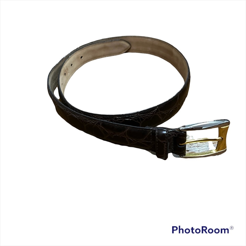 WCM Italian Leather Belt XL